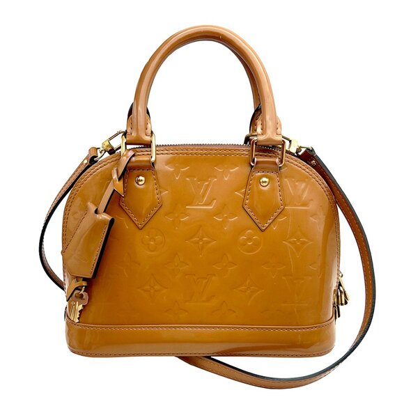 Louis Vuitton Monogram Vernis Alma BB Brown - Picture 1 of 15